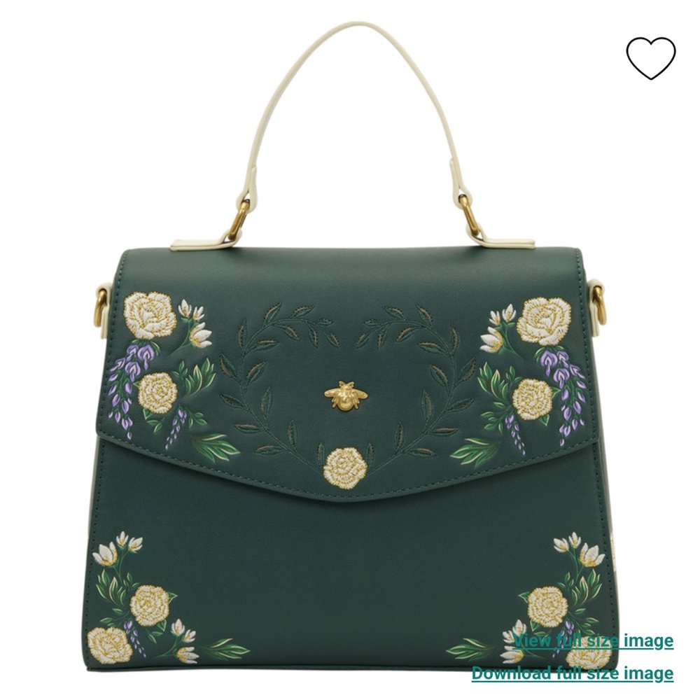 Loungefly Bridgerton Floral Crossbody Bag